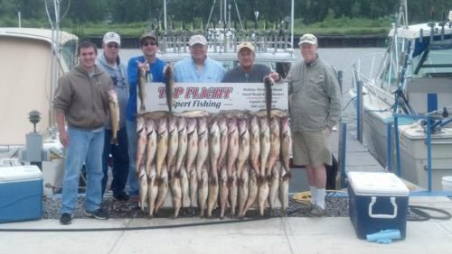 grand river trophy walleye fishing charter